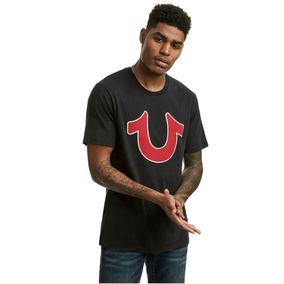 True Religion Other - True Religion Men's Patriot U Crew Neck Tee T-Shirt in Black